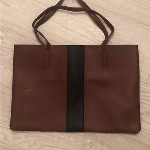 Brown and black tote NEW